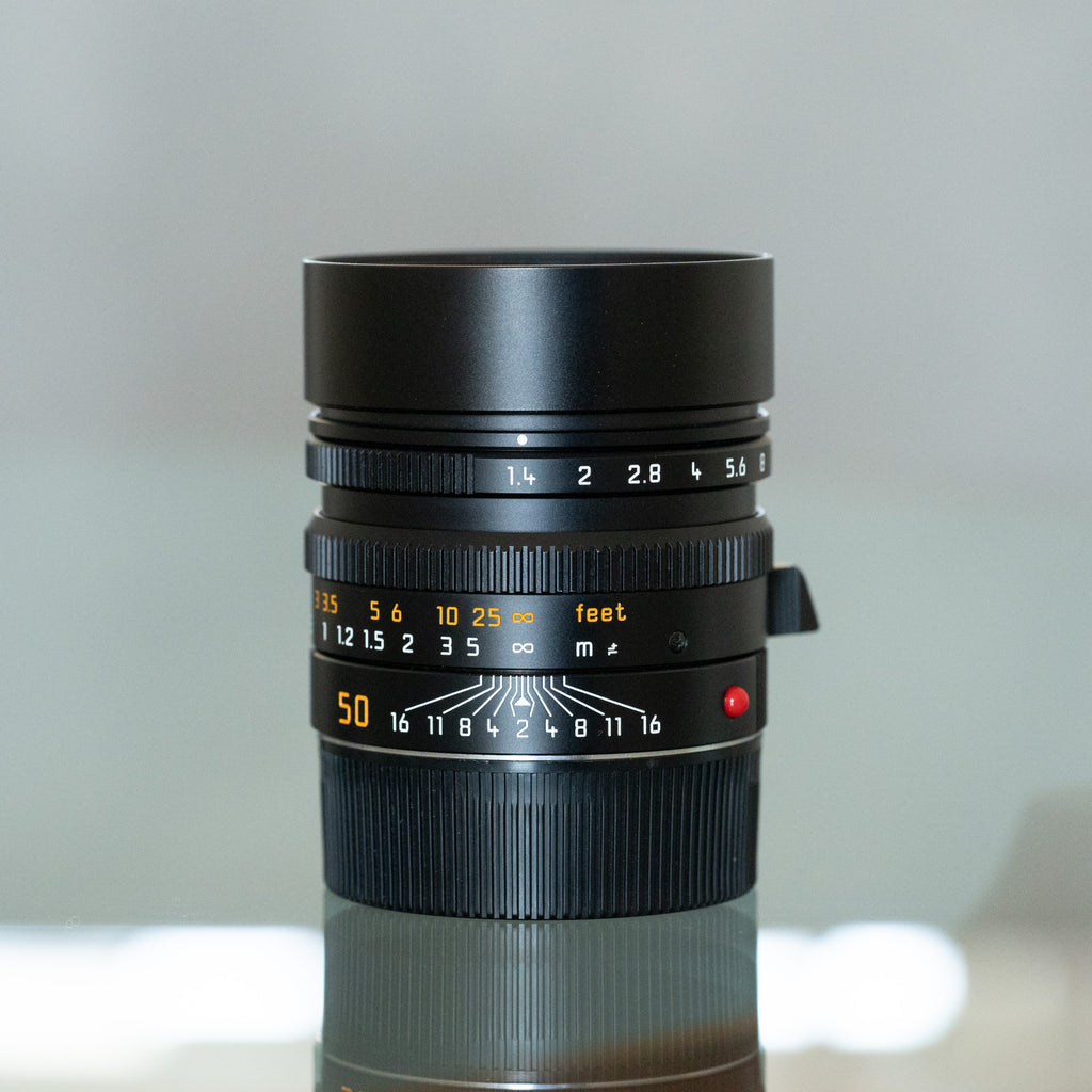 Leica Summilux-M 50mm f/1.4 ASPH Black 11891C 【OH済み】