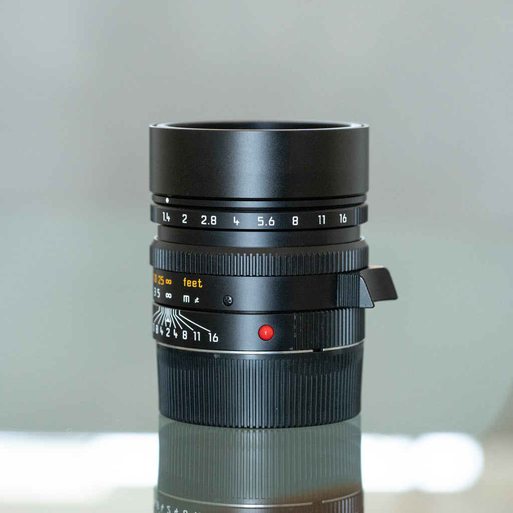 Leica Summilux-M 50mm f/1.4 ASPH Black 11891C 【OH済み】