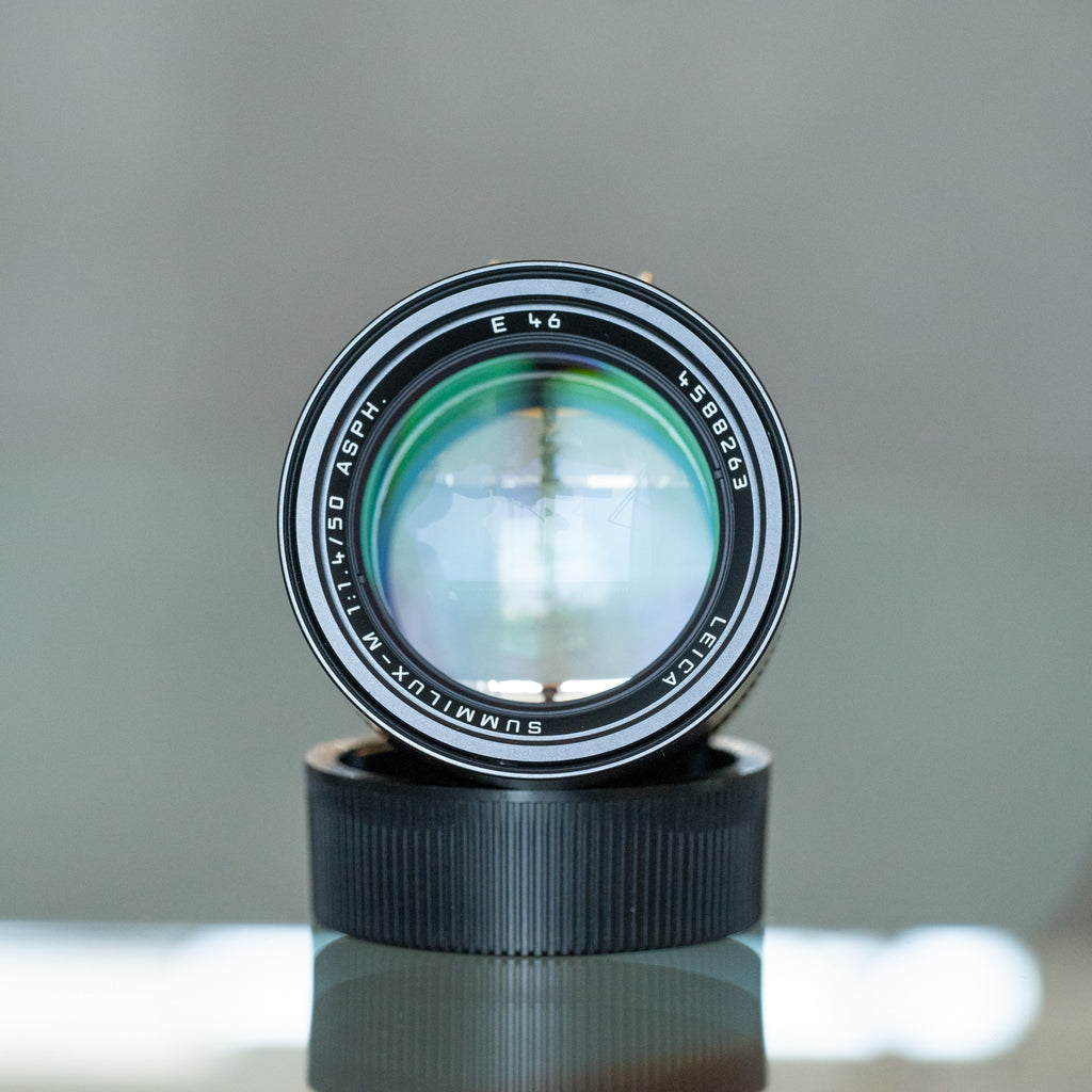 Leica Summilux-M 50mm f/1.4 ASPH Black 11891C 【OH済み】