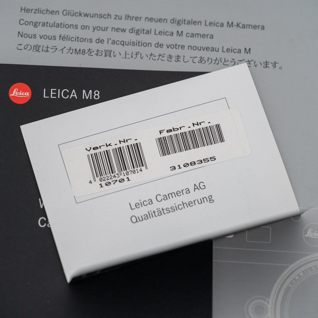Leica M8 Black Chrome