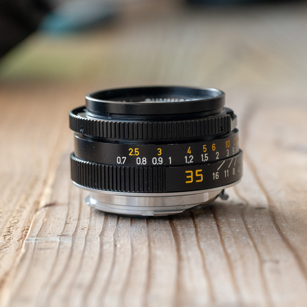 Leica Summicron 35mm f/2 4th (7枚玉) 【OH済み】