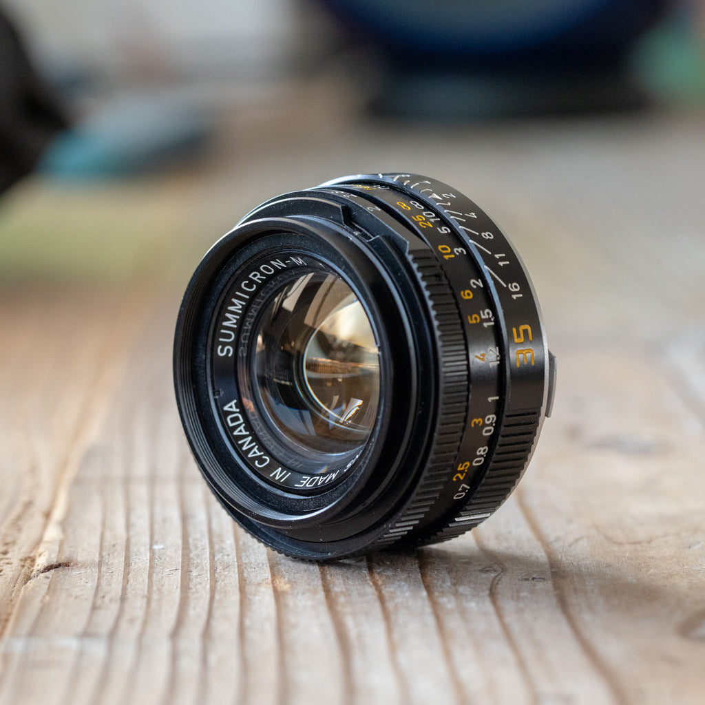 Leica Summicron 35mm f/2 4th (7枚玉) 【OH済み】