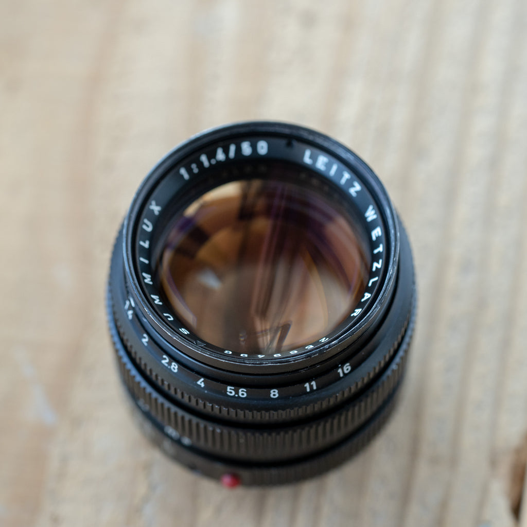 Leica Summilux 50mm f/1.4 2nd 【OH済み】