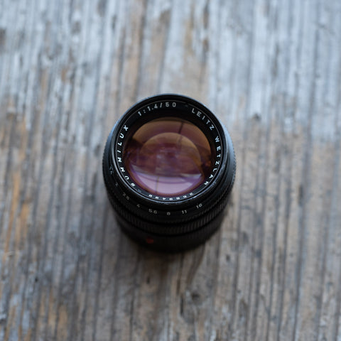 Leica Summilux 50mm f/1.4 2nd 【OH済み】