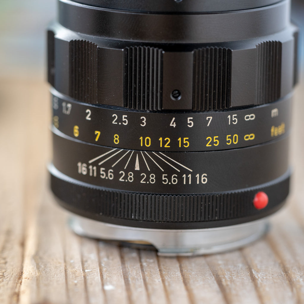 Leica Tele-Elmarit 90mm f/2.8 FAT ブラック 【OH済み】