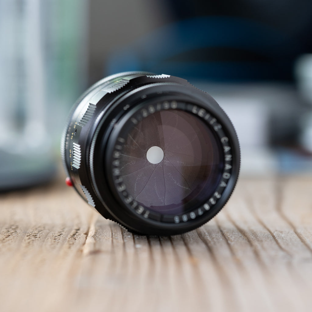 Leica Tele-Elmarit 90mm f/2.8 FAT ブラック 【OH済み】