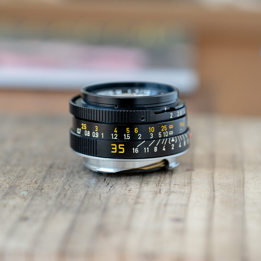 Leica Summicron 35mm f/2 4th (7枚玉) 【OH済み】