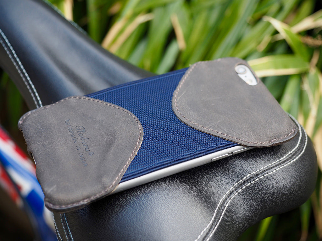 iPhone 6 用 シェーディングレザー ケース (ダークグレー)