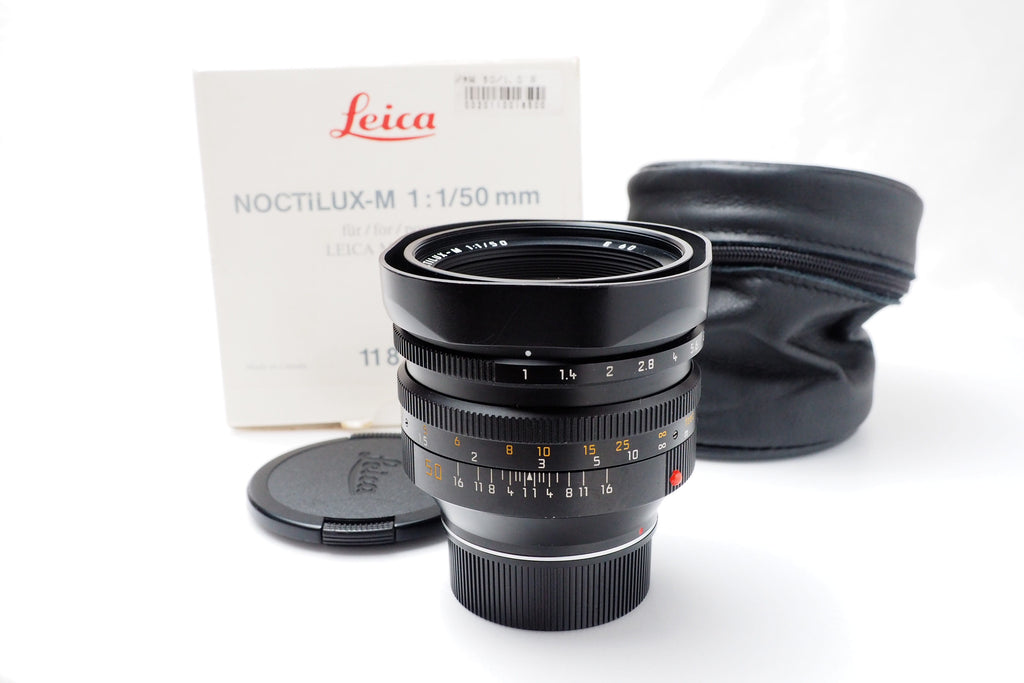 Leica Noctilux-M 50mm f/1.0 4th フード組込