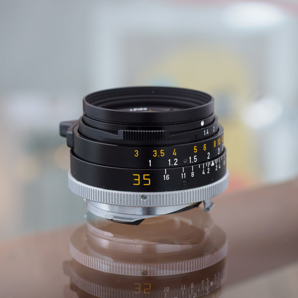 Leica Summilux 35mm f/1.4 2nd フード付き