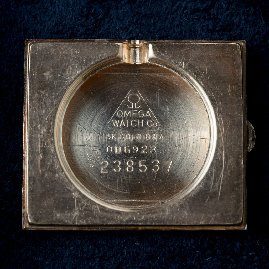 OMEGA "Tank Style" Rectangle 14K