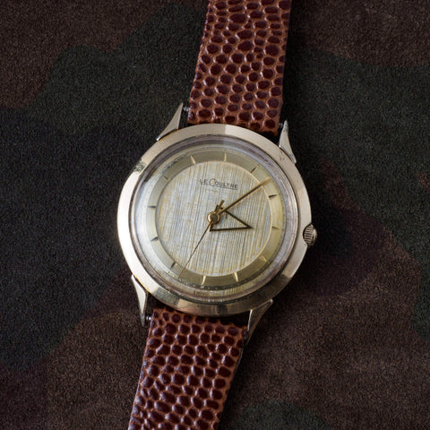 LE COULTRE 10K GF Round  1950s