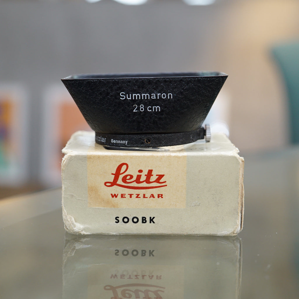 SOOBK 12500 Summaron 2.8cm F5.6 (赤ズマロン)用フード 元箱付