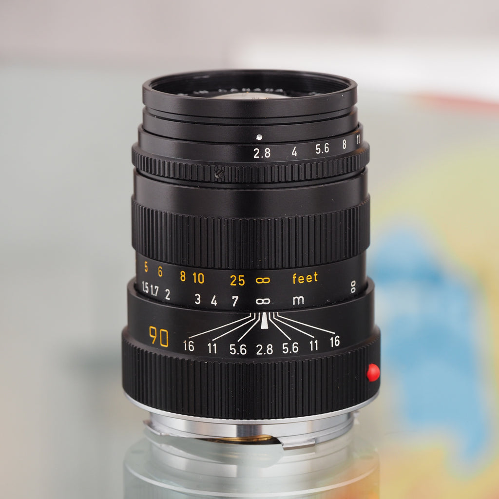 Leica Tele-Elmarit-M 90mm f/2.8 【OH済み】