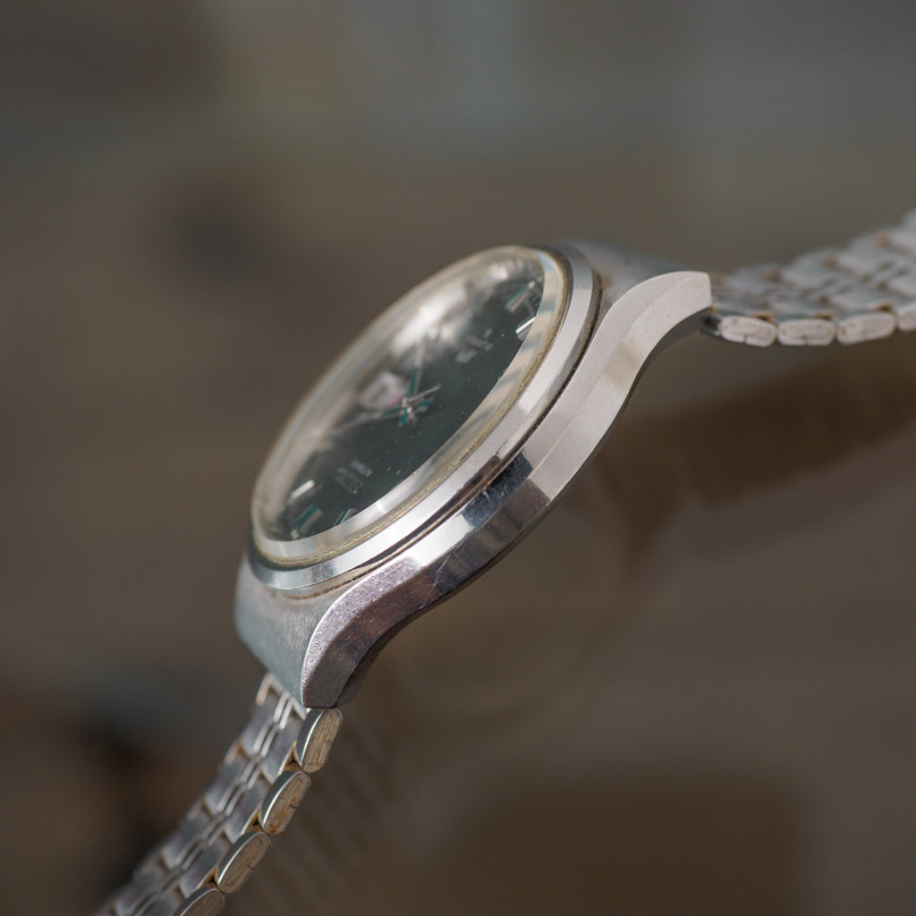 LORD MATIC 5606-6040 GREEN MARBLE DIAL