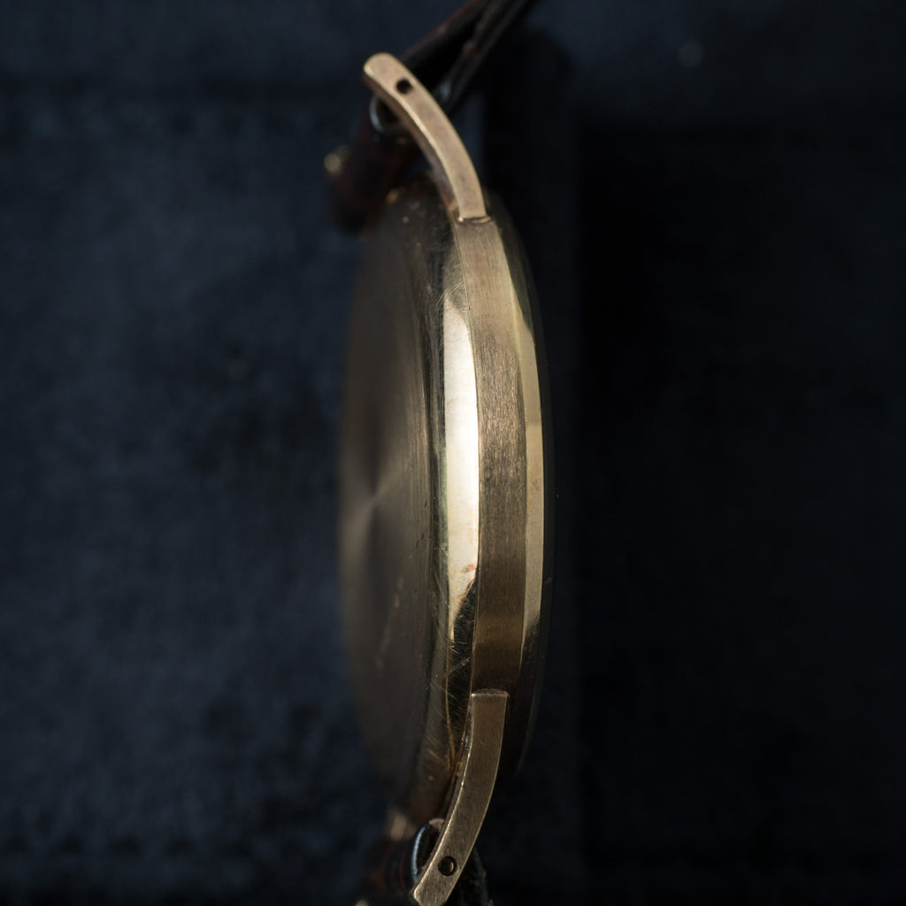 ZENITH 18K Solid Gold Round 1950s