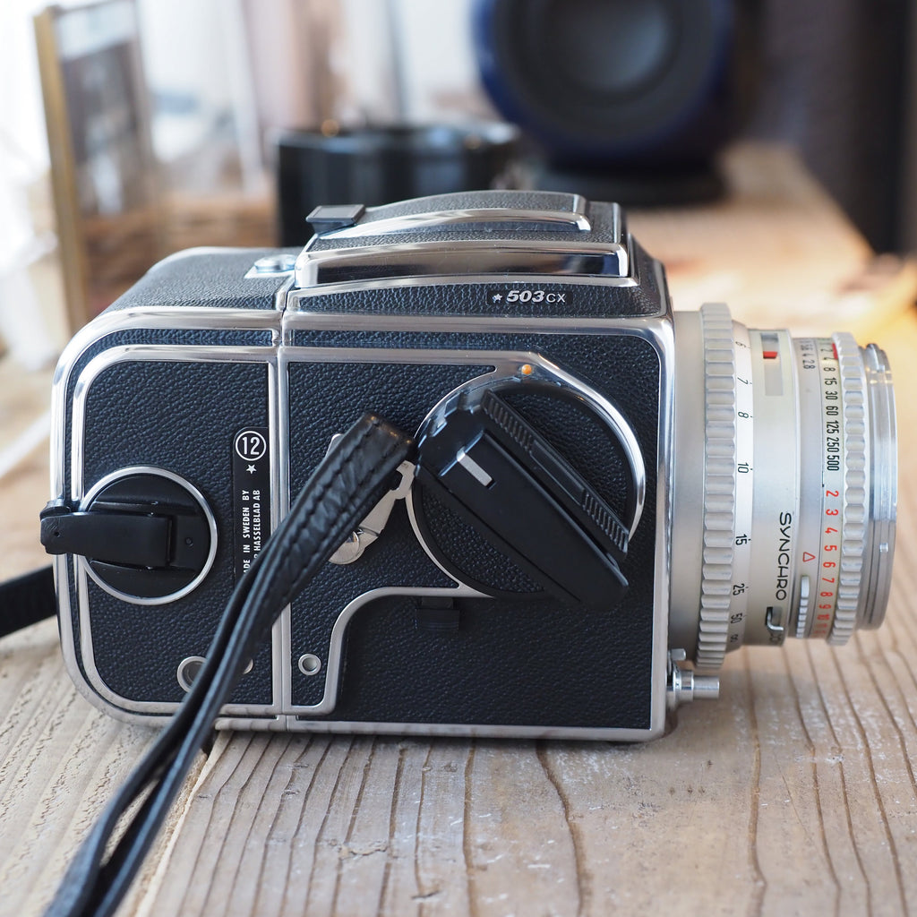 Haaselblad 503CX+C Planar 80mm f/2.8+A12 Magazine