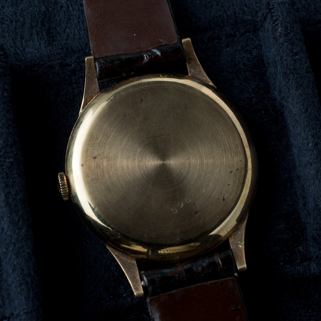 ZENITH 18K Solid Gold Round 1950s
