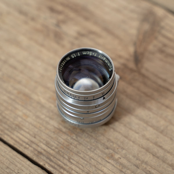 Leica Summarit f=5cm 1:1.5 Mマウント Leica Summarit 50mm f/1.5 [Mマウント] 【OH済み】 – Doppietta