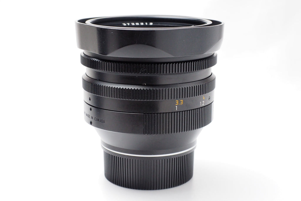 Leica Noctilux-M 50mm f/1.0 4th フード組込