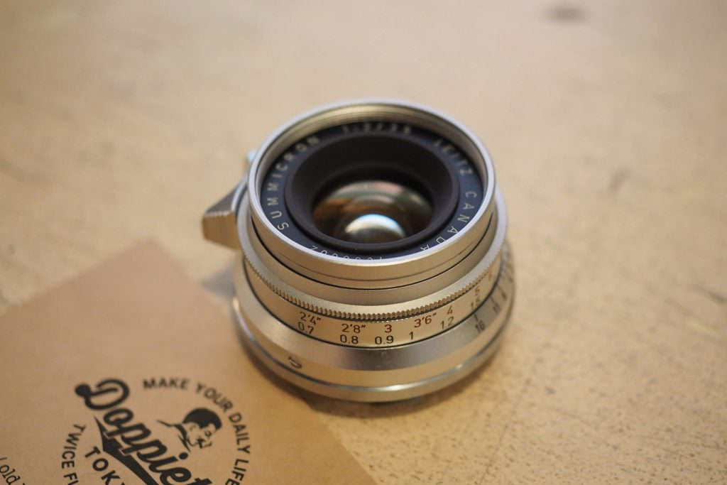 Leica Summicron（ズミクロン）M 35mm f2  1st  8枚玉