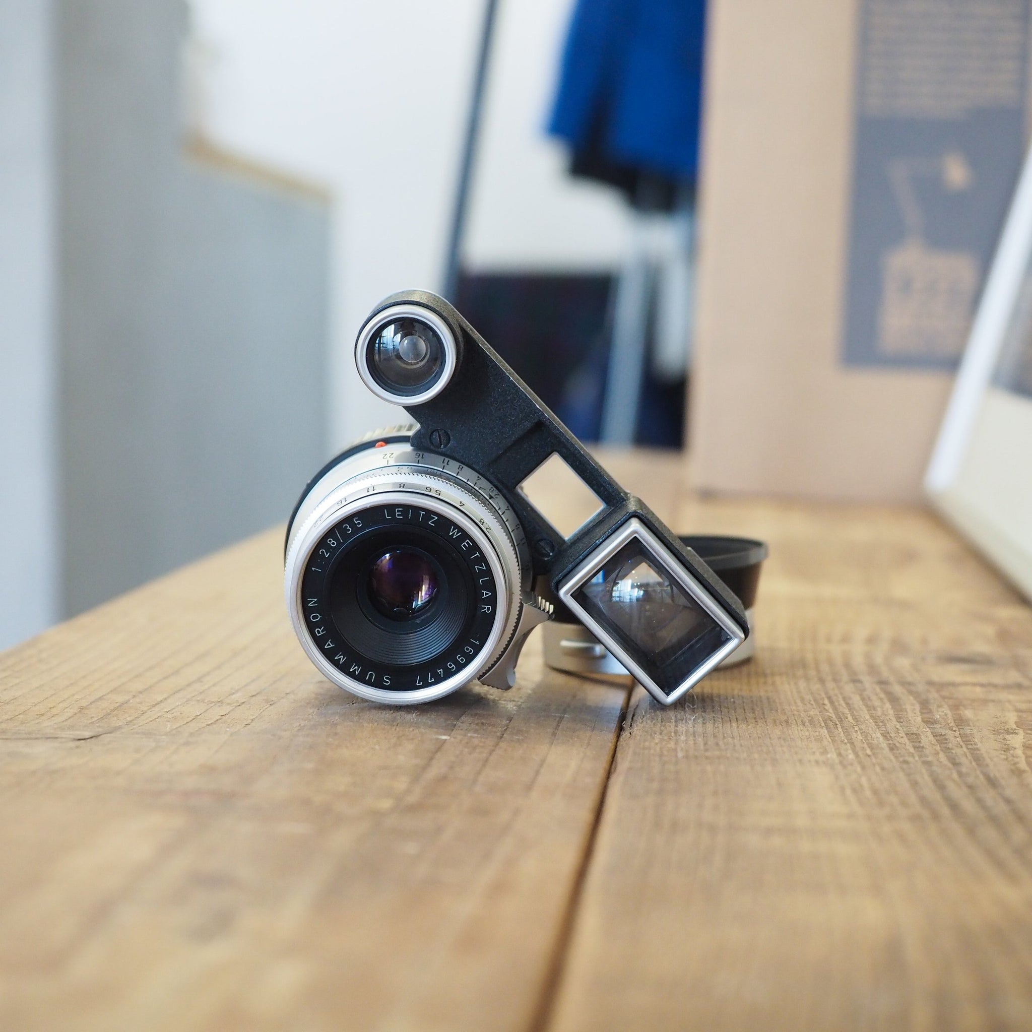 ライカLeicaSumma★美品★ Leica Summaron 35mm 1:3.5＋メガネ付