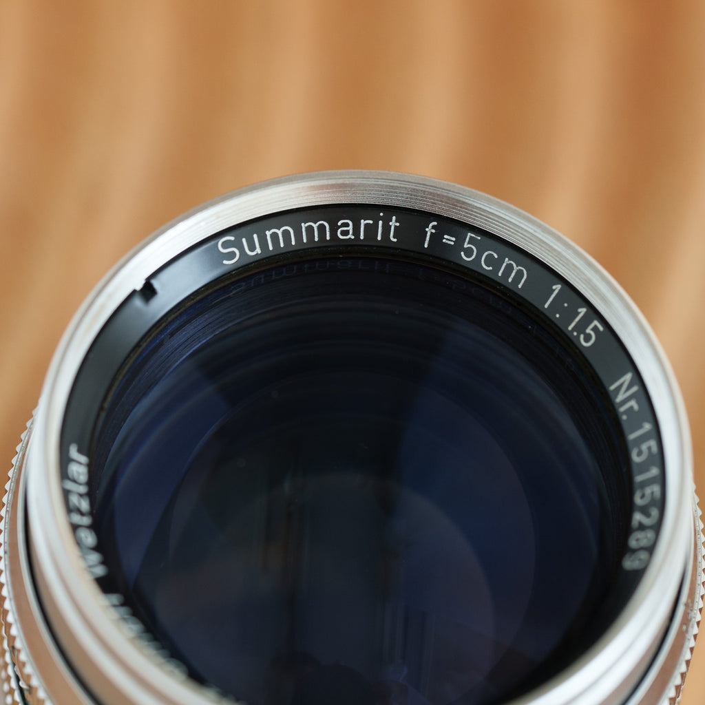 Leica Summarit 50mm f/1.5 Lマウント XOOYL付き