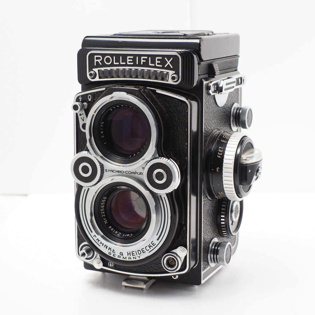 Rolleiflex 3.5F (Planar 75mm f/3.5) - Doppietta-Tokyo