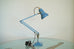 Anglepoise 1227 Brass Desk Lamp Dusty Blue - アングルポイズ 水色