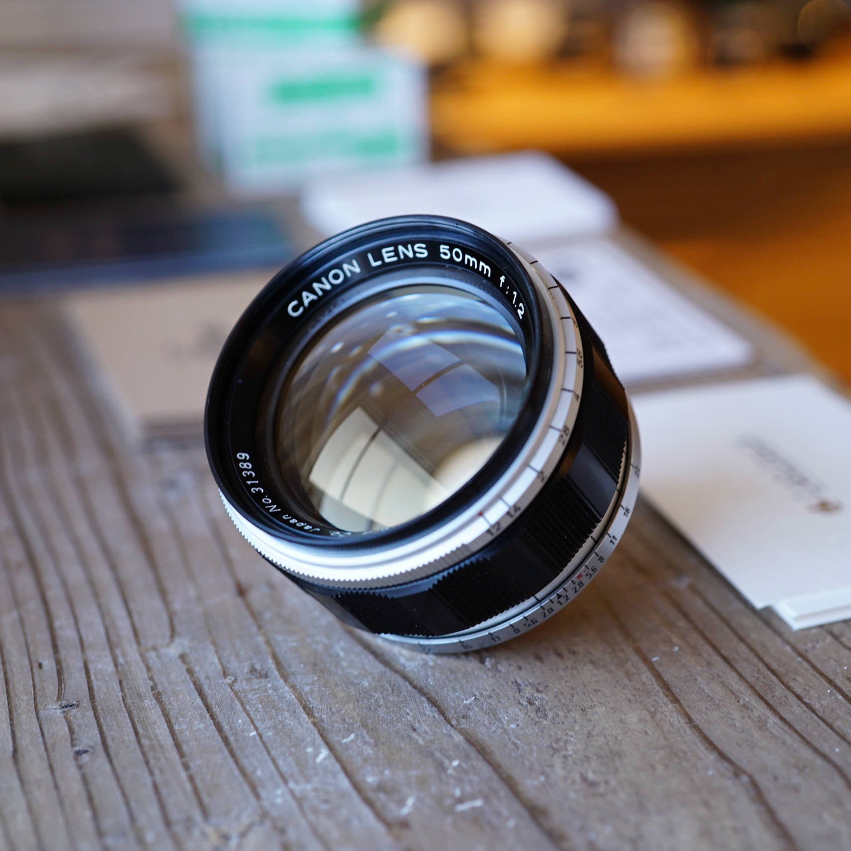 超豪華 整備品 Canon キャノン 50mm f1.2 L39 ライカマウント レンズ 