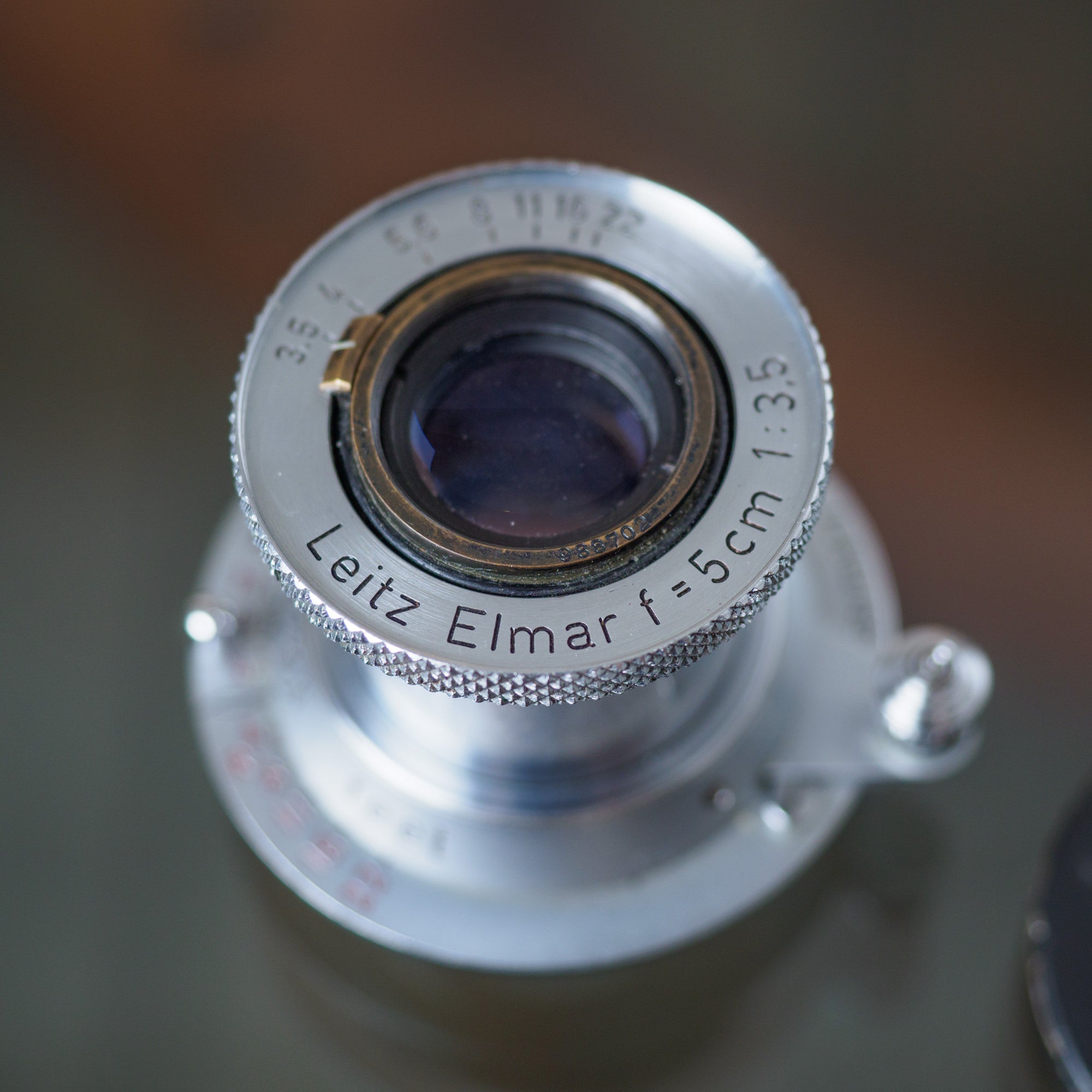 □美品　赤エルマー　Leica Leitz Elmar 50mm f3.5