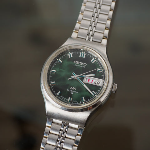 LORD MATIC 5606-6040 GREEN MARBLE DIAL