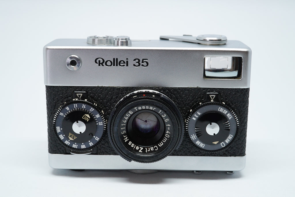 Rollei 35 シルバー Germany (Tessar 40mm f/3.5) 【整備済み】 - Doppietta-Tokyo