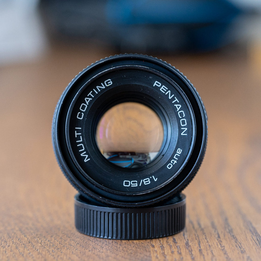 PENTACON auto 50mm F1.8 後期型 【光学美品】 - レンズ(単焦点)