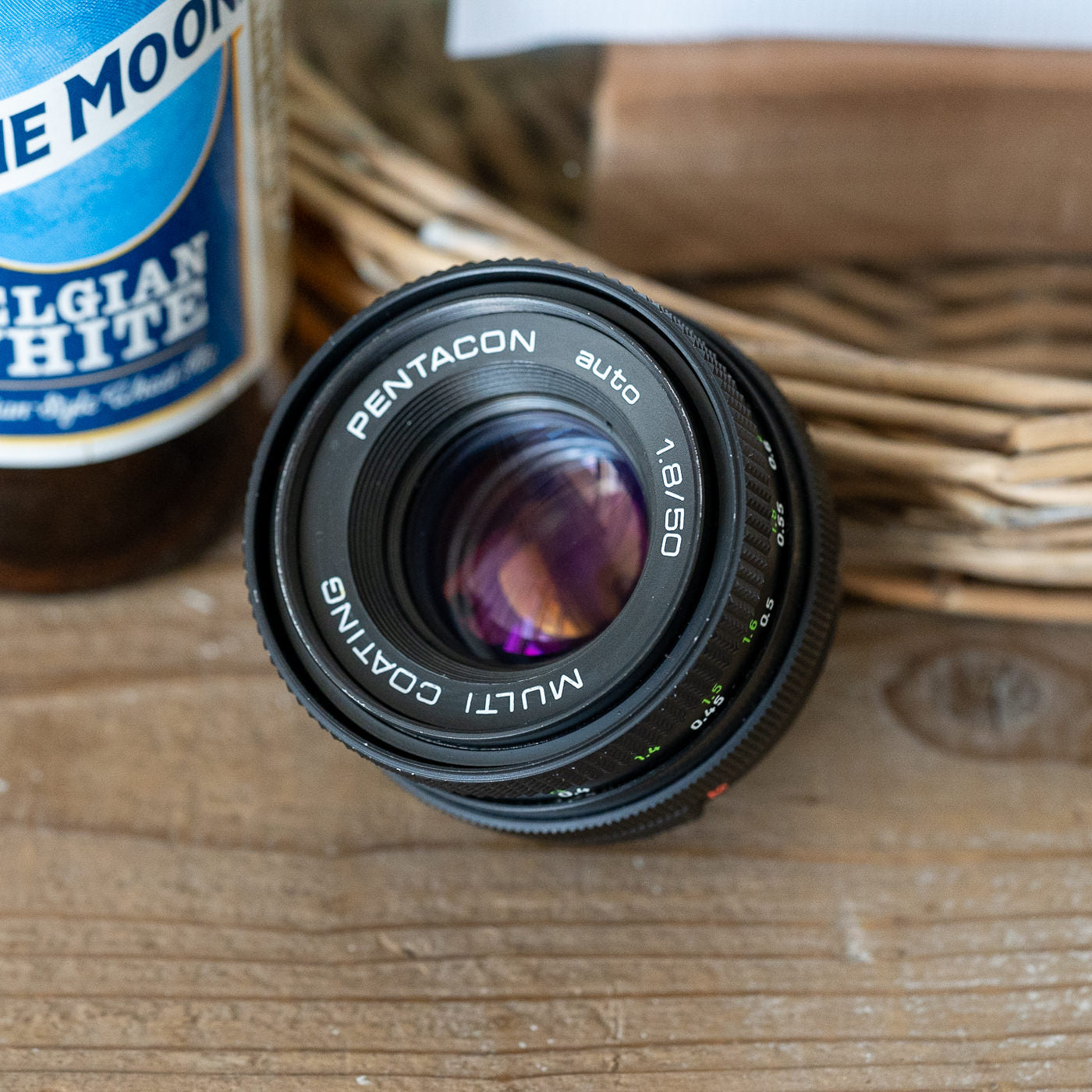 PENTACON auto 50mm F1.8 後期型 【光学美品】