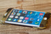 iPhone 6 Plus 用レザーケース カモフラ (グリーン)