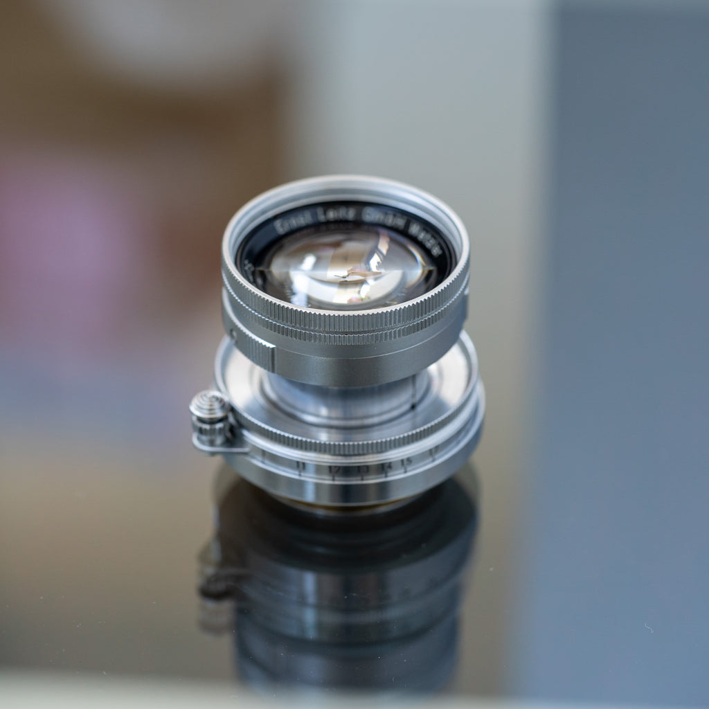 Leica Summicron 50mm f/2 沈胴 Lマウント【OH済み】