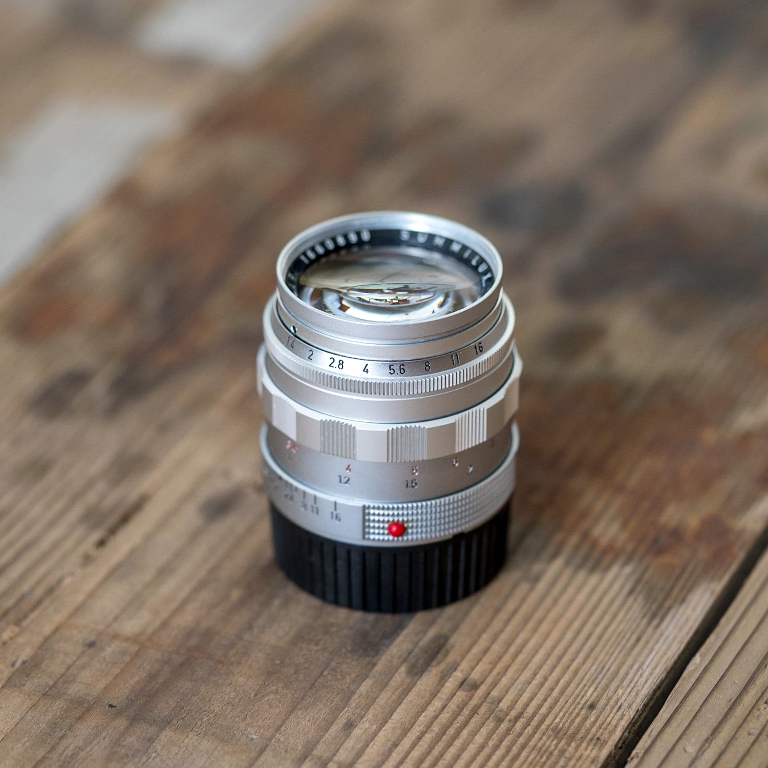 ライカ ズミルックス 50mm F1.4 フード付き leica summilux 1st初期 