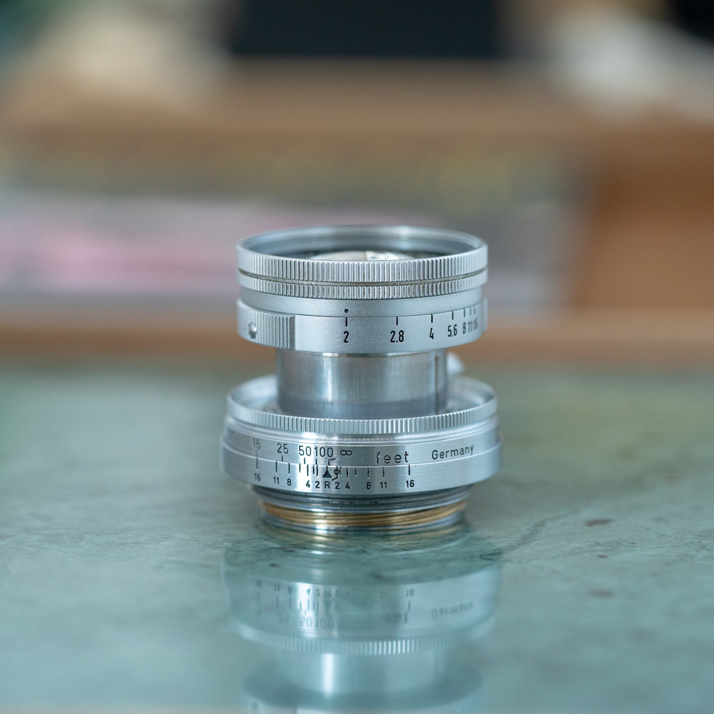 良品 Leica ﾗｲｶ 沈胴 summicron 50mm/F2 Lﾏｳﾝﾄ -