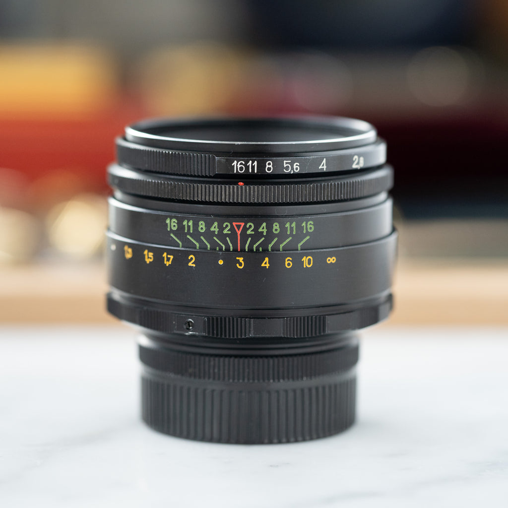 Heliosヘリオーズ 44-2 58mm f2 M42マウント - レンズ(単焦点)